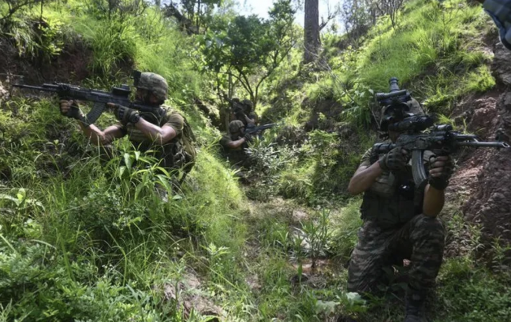 Security forces recover arms, explosives during CASO in Poonch